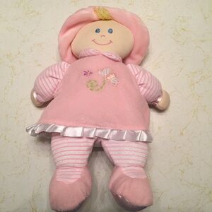 Toys R Us Pink Soft Doll Butterfly